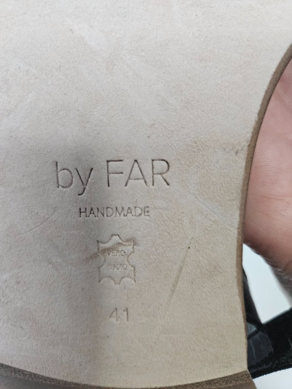 NWOT BY FAR Vera Sandals Sz 10.5 US / 41 EUR Minimalist - Picture 6 of 7